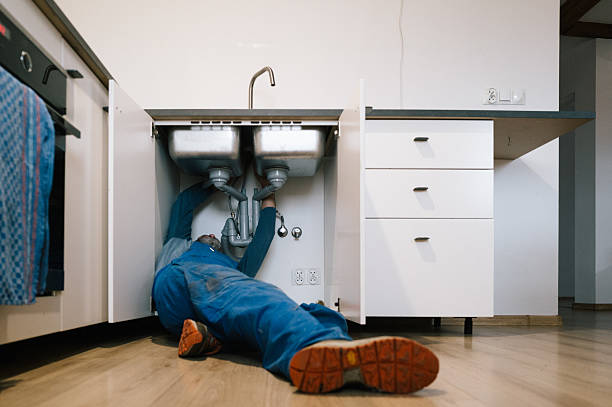 Professional Plumbing technician working in Linwood, KS